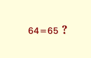 Pole kwadratu o bokach 8x8 wynosi 64
