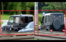 RARYTAS: Nieoznakowany radiowóz Mercedes G-Klasa alarmowo (31.05.2017)