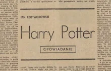 Pierwszego Harry’ego Pottera napisał Polak. Udostępniono zapomniany tekst