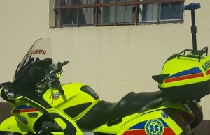 Łódź: Pierwsza taka "karetka" motocyklowa.