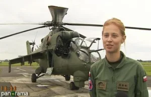 Pierwsza w Polsce kobieta-pilot śmigłowca Mi-24. „Lata 12-tonowym czołgiem"