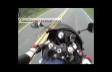 Motocyklista uderza w sarnę przy 140 km/h