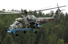 Mi-24 Attack Helicopter Main Gear Box & Engine Install