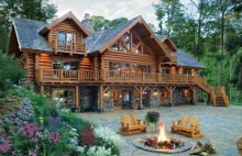 Najładniejszy domy drewniany