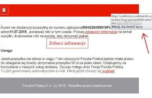 Uwaga na groźne maile! Oszuści podszywają się pod Pocztę Polską
