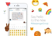 Messenger od Facebooka otrzymuje 1500 nowych emotikon.