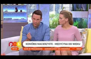 O komórkach macierzystych w tv