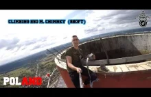 Climbing 250M. (820ft.) CHIMNEY Szczecin POLAND!