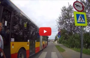 "Pier*** się w łeb" - tak zachowuje się kierowca warszawskiego autobusu...