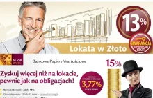 Amber Gold vs Alior Bank - znajdź 5 różnic