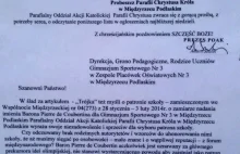 Oddział Akcji Katolickiej wymusza zmianę patrona szkoły na Jana Pawła II