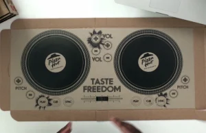 Grające pudełko po pizzy dla DJ-ów?