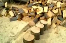 Rąbanie drewna