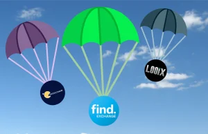 Airdropy: LOOiX + Find Exchange + Feedchain = ponad 90$ za <20 minut pracy