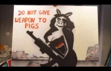 Maluję obraz - do not give weapon to pigs