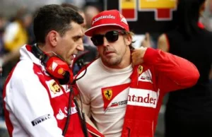 Niestandardowe zachowanie Fernando Alonso w Szanghaju