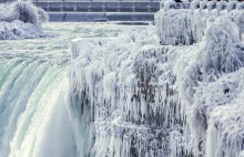 Wodospad Niagara zamienił się w krainę lodu.