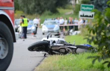 Wypadek w powiecie opatowskim. Nie żyje dwóch motocyklistów