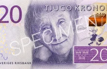 Upadku Szwecji ciąg dalszy - nie będzie już królów na nowych banknotach