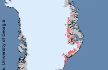 Jak topnieje Grenlandia - Greenland Ice Sheet Today