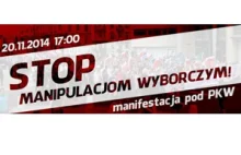 Stop manipulacjom wyborczym! Stream z manifestacji!