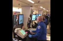 7 calowe ręczne narzędzie wykryte podczas kontroli bagażu na lotnisku