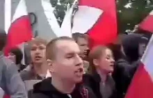 Adam Andruszkiewicz nawołujący do nienawiści na Marszu Równości w Białymstoku