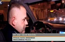 Pościg za niedoszłym samobójcą, "Fakty" 23.12.2011