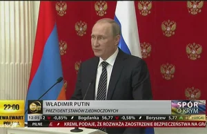 Humor / Putin prezydentem Stanów Zjednoczonych? Wpadka TVN24 BiS