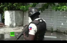 W Haiti wybuchły gwałtowne, antyrządowe protesty. Podpalono hotel