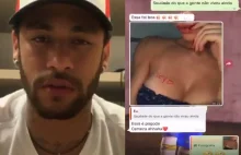 Neymar odpowiedział na zarzuty o gwałt. Ujawnił intymne intymne wiadomości.