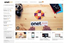 Onet. Dysk - nowy konkurent Dropboksa ???