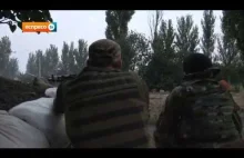 Walki ukraińskiego batalionu "Dnipro" niedaleko Doniecka