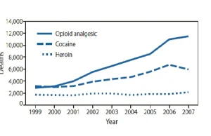 Leki przeciwbólowe zabijają więcej amerykanów niż kokaina i heroina razem wzięte