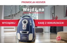 Hoover rozdaje kasę :)