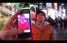 Zabawa w hackowanie ekranów na Times Square