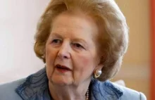 Margaret Thatcher nie żyje
