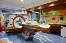 Personel szpitala dziecięcego chciał by mali pacjenci mniej się bali, oto...