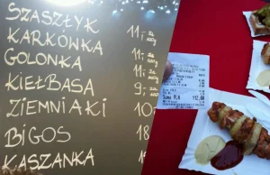 Szaszłyk za 112 zł? Wyjaśniono, skąd ta cena