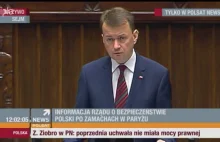 Rząd nie przyjmie uchodźców? Błaszczak mówi o "analizach" decyzji UE