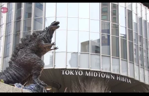 W Tokio postawiono pomnik na cześć Godzilli