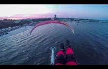 Gdynia Aerobaltic 2018 - pokaz motoparalotni z perspektywy pilota