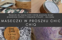 Inspirowane Ajurwedą Maseczki w Proszku od krakowskiej firmy CHIC CHIQ