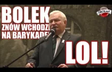 Wałęsa grozi, że znowu będzie walczył! :D