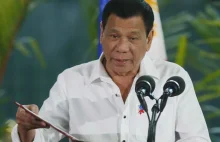 Duterte: Osobiście zabijałem podejrzanych o bycie narko-dilerami