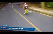 Wypadek kolarki Van Vleuten na igrzyskach w Rio