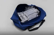 204-konny silnik elektryczny Volkswagena mieści się w małej torbie sportowej
