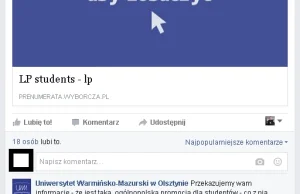 Tymczasem na Uniwersytecie Warmińsko-Mazurskim same promocje dla studentów