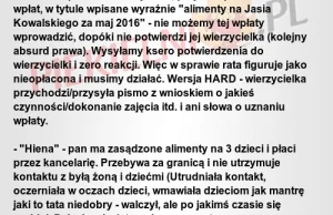 "Pracuję w kancelarii komorniczej" - alimenty, hieny, facecie, nie żeń się?