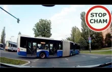 Wymuszenie kierowcy autobusu a kultura drogowa #305 .... czyli Duzy moze wiecej